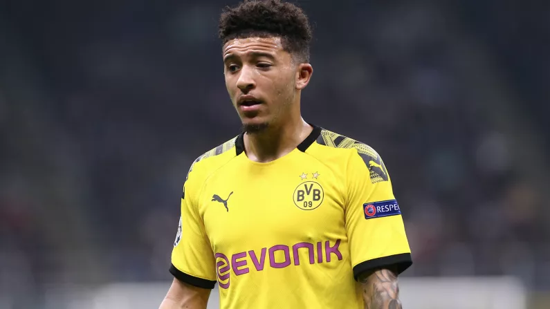 Jadon Sancho's Latest Comments Aren't Very Encouraging If You're A Manchester United Fan