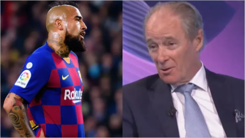 Brian Kerr Brilliantly Calls Out Of Vidal's Pre-Match Remark That Barca Are The World's Best