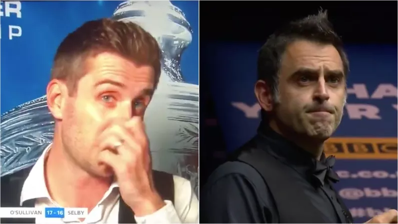 Watch: Mark Selby Wasn't Happy With O'Sullivan's Behaviour In Semi-Final Loss