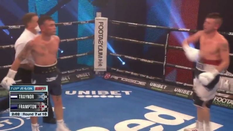 Traynor Quits In 7th After Powerful Carl Frampton Body Shot