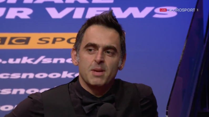 Ronnie O'Sullivan Gives Typically Brilliant Interview After World Championship Triumph