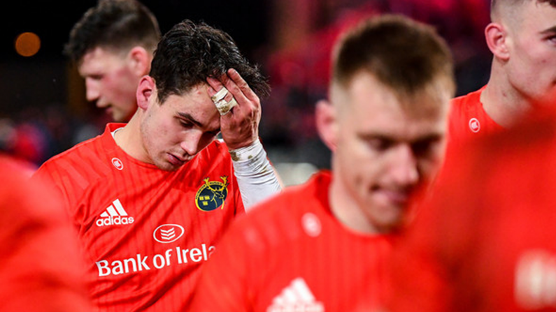 Joey Carbery Set To Be Out For An Indefinite Period Of Time
