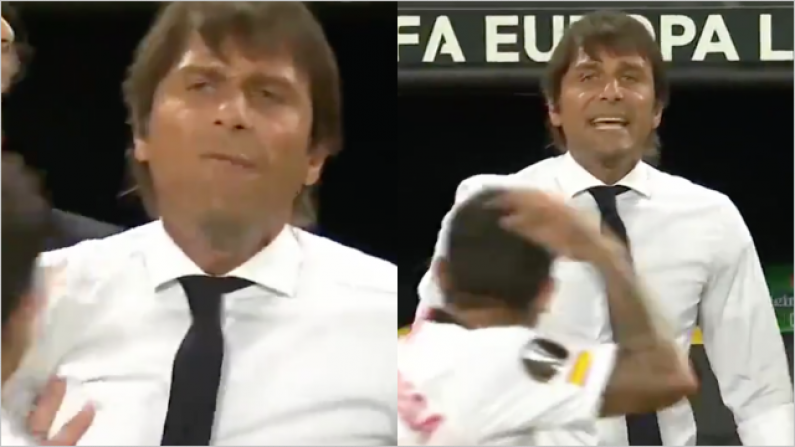 Watch: Sevilla's Ever Banega Mocks Antonio Conte's Hair During Ugly Row In Europa Final