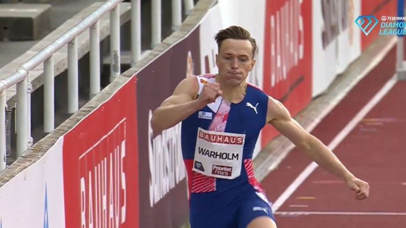 Warholm Runs Second-Fastest 400m Hurdles Ever In Stockholm