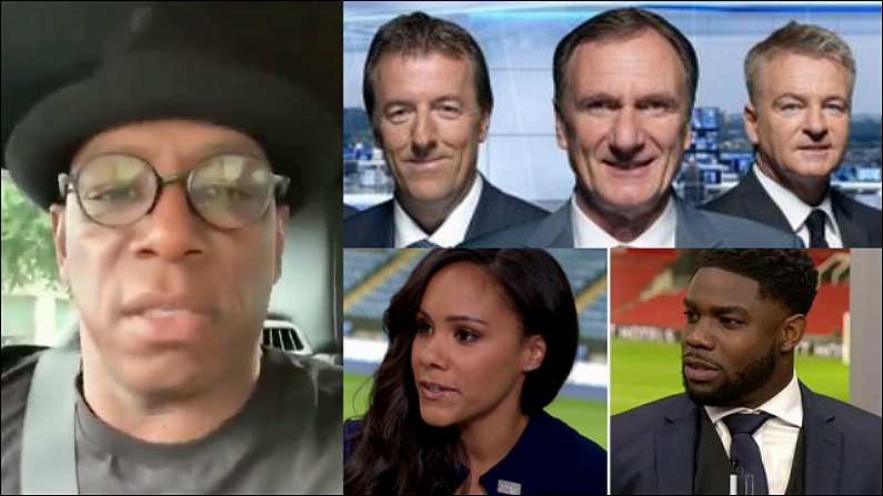 Ian Wright Slams 'Racially-Driven' Abuse Towards Black Pundits After Soccer Saturday Changes