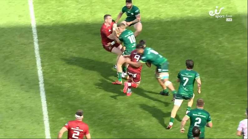 Two Connacht Players See Red In 10 First Half Minutes Against Munster