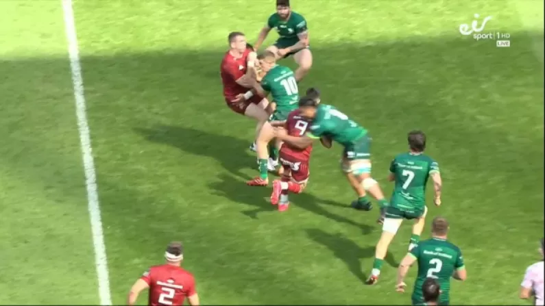 Two Connacht Players See Red In 10 First Half Minutes Against Munster
