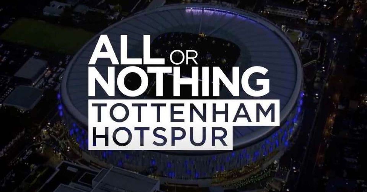 All or Nothing: Tottenham Hotspur - Rotten Tomatoes