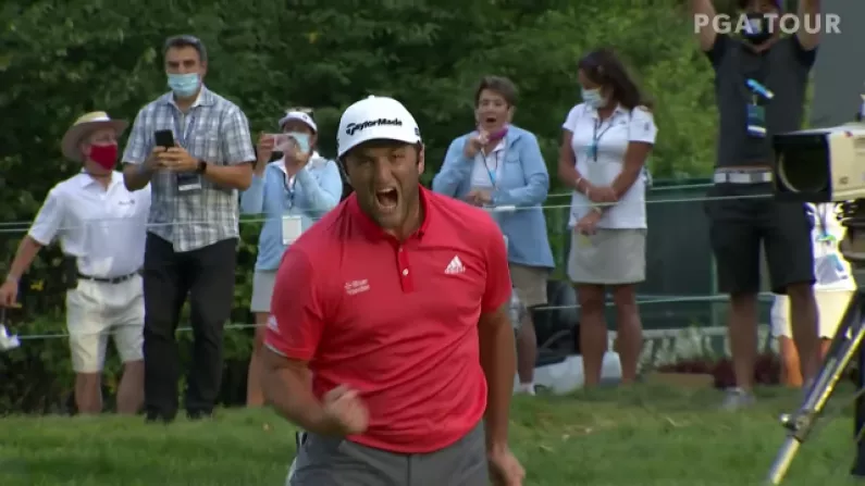 Jon Rahm Wins Playoff With Ridiculous 66-Foot Putt