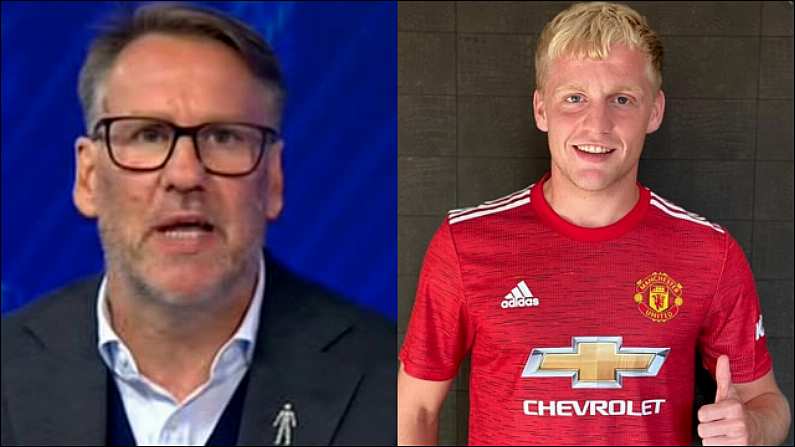 Paul Merson Believes Donny Van De Beek Is A 'Panic Buy' For Manchester United