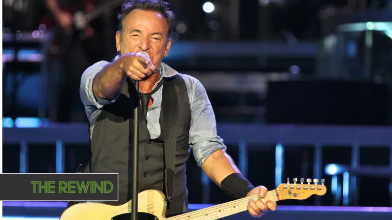 RTÉ are showing an excellent documentary on Bruce Springsteen this week