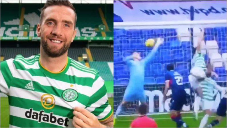 WATCH: Shane Duffy Scores On His Celtic Debut With A Thumping Header
