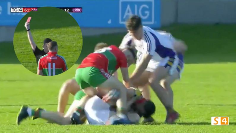 Watch: Ballymun Win Over Kilmacud Ends With Huge Scrap On The Pitch