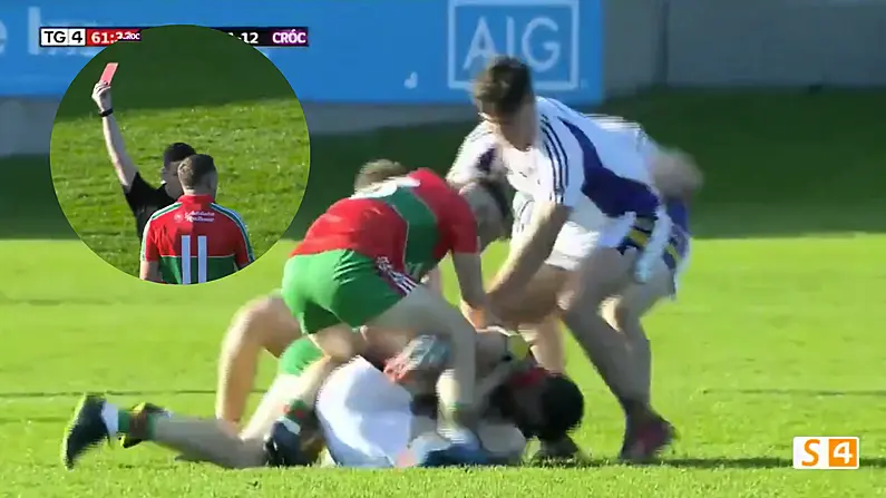 Watch: Ballymun Win Over Kilmacud Ends With Huge Scrap On The Pitch