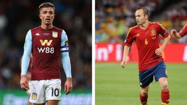 Jack Grealish Reminds Ex-Villa Captain Of 'Iniesta In His Prime'
