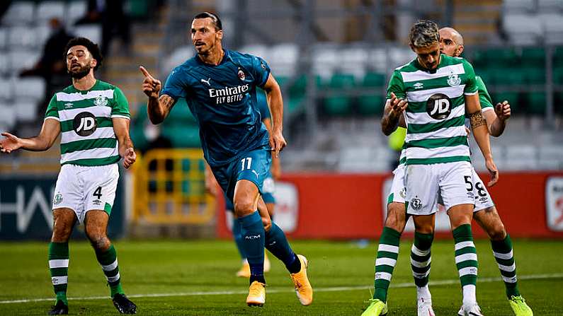 Valiant Shamrock Rovers Fall Just Short On Big Night Against AC Milan