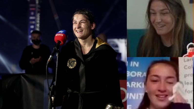 Watch: Katie Taylor Surprises Young Irish Boxer, Delivers Inspiring Video Message
