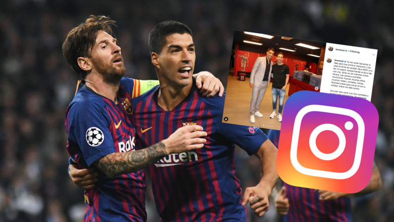 Messi Refusing To Backtrack On Barcelona Criticism With Suarez Instagram Post