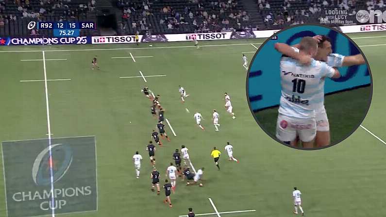 Watch: Stunning Racing Try Steals Late Win Over Saracens