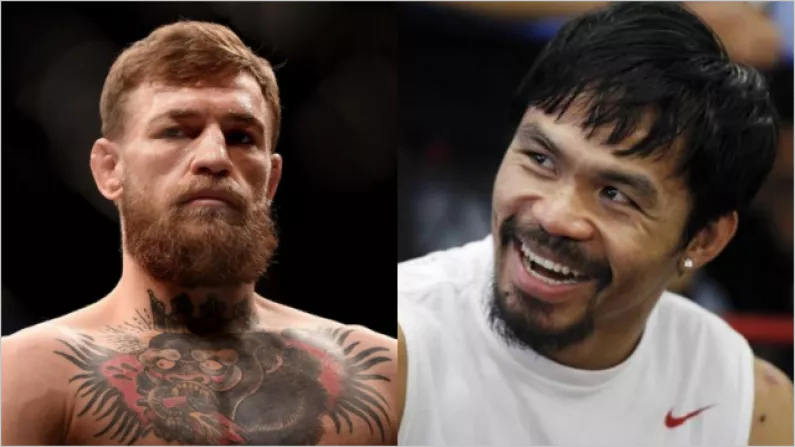Manny Pacquiao Confirms He Wants To Fight Conor McGregor Next Year