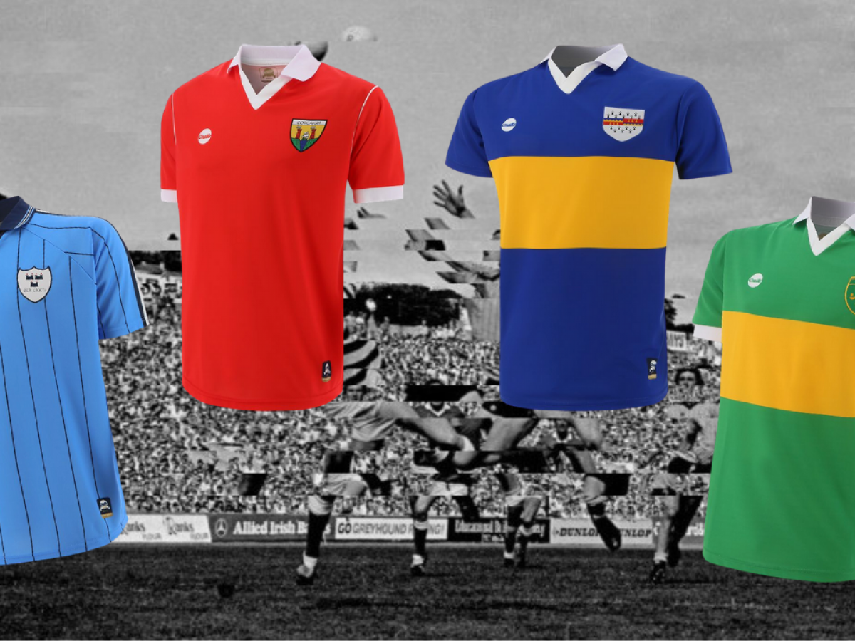 O'Neills release retro jersey range channeling GAA glory days