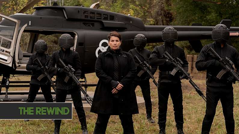 Julia Ormond as Elizabeth - The Walking Dead: World Beyond _ Season 1, Episode 1 - Photo Credit: Zach Dilgard/AMC