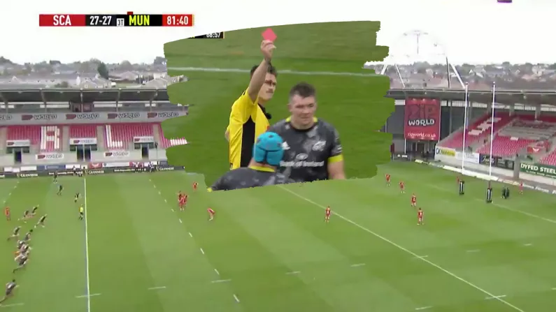 Red Card And Late Penalty Drama As Munster Complete Mad Scarlets Comeback