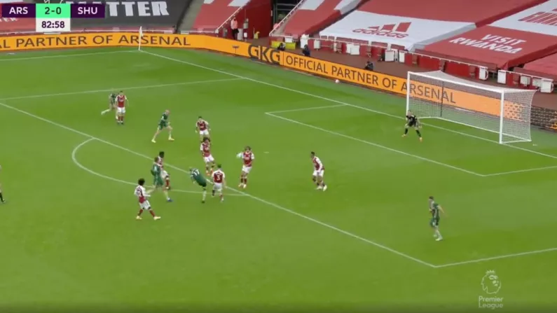 Watch: David McGoldrick Scores An Absolute Beauty Against Arsenal