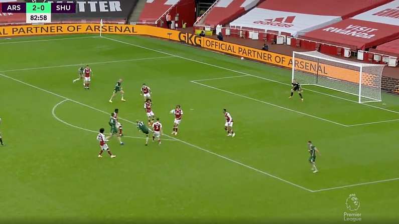 Watch: David McGoldrick Scores An Absolute Beauty Against Arsenal