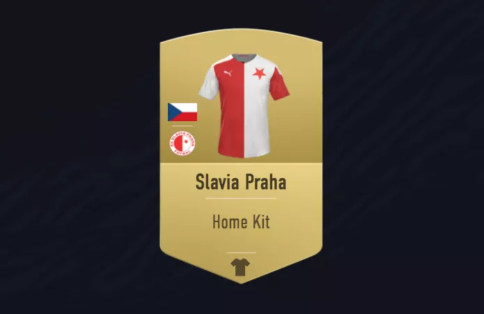 Slavia Praha 2021-22 Home Kit
