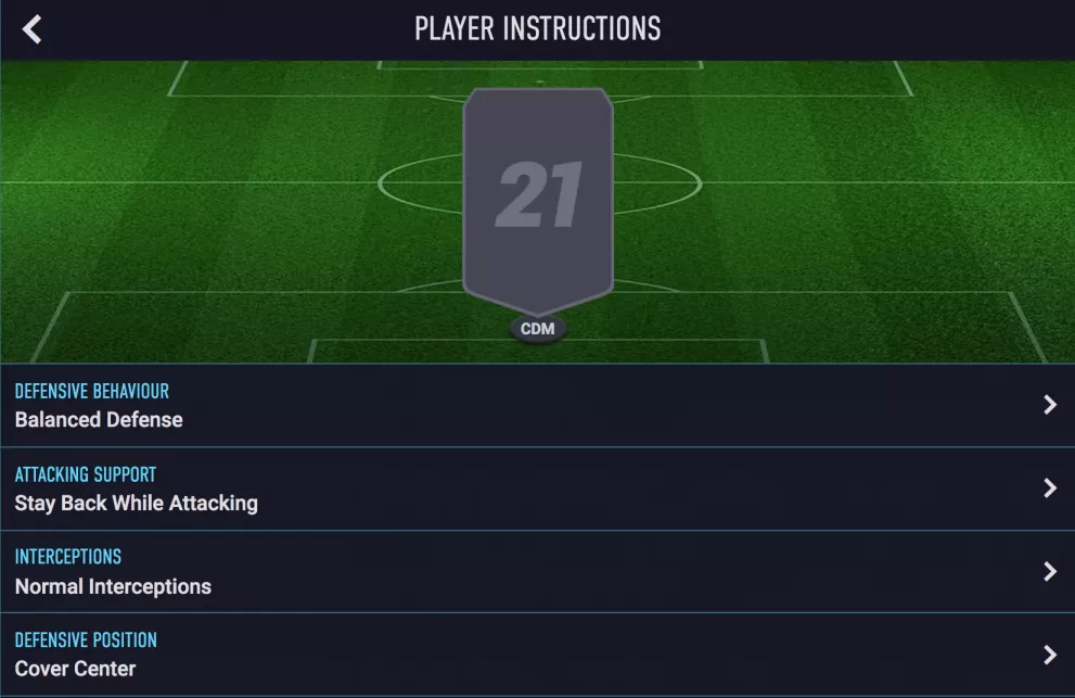 FIFA 21 custom tactics