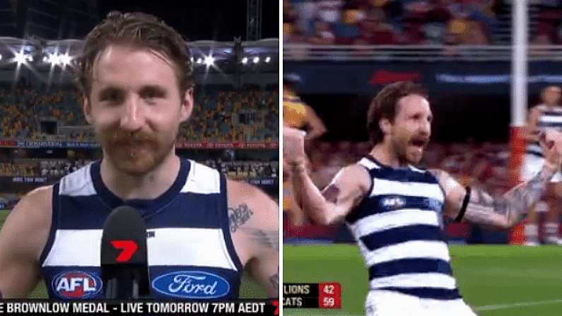 Zach Tuohy Absolutely Rinses Interviewer After Helping Geelong To AFL Grand Final