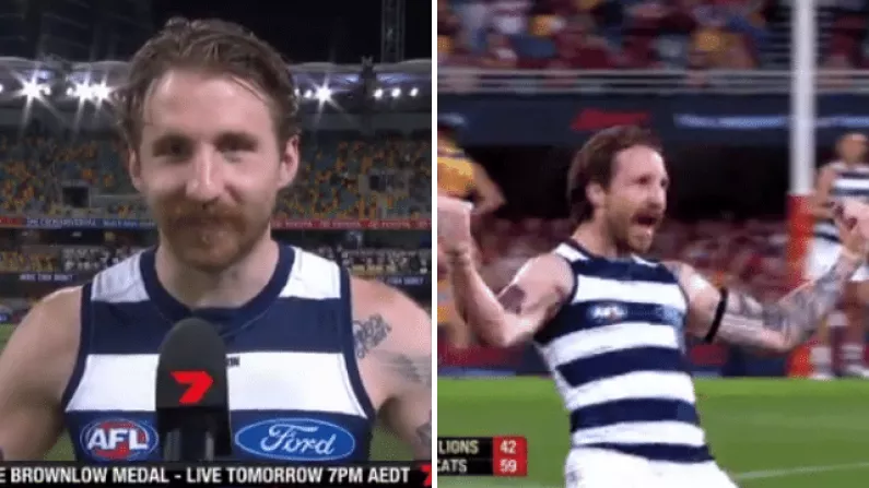 Zach Tuohy Absolutely Rinses Interviewer After Helping Geelong To AFL Grand Final