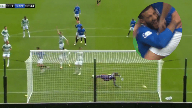 The Celtic Keeper Didn't Cover Himself In Glory For Rangers' Opening Goal