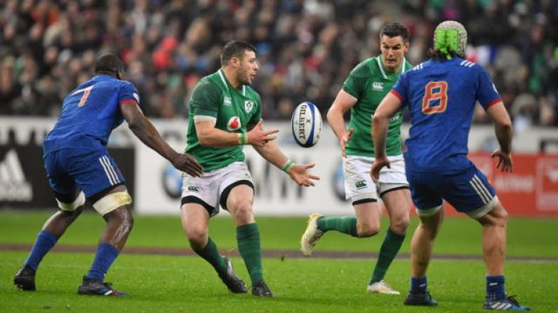 Just One Change As Ireland Team To Play France Is Named