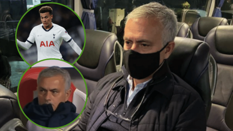 José Mourinho Throws His Players Under The Bus From The Bus