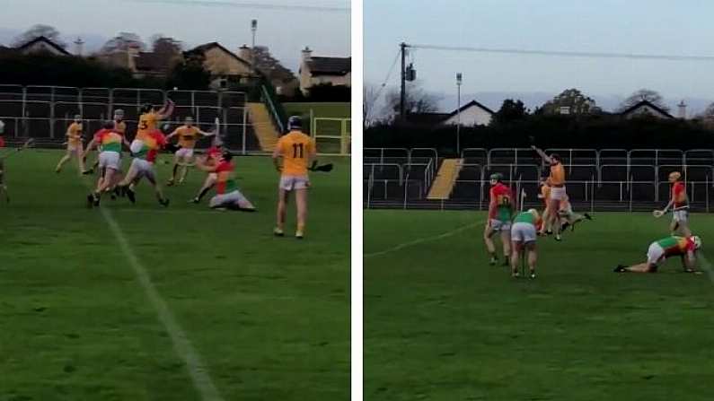 Antrim Claim Draw Against Carlow With Superb Last-Gasp Goal