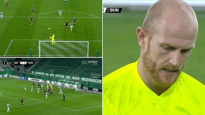 Late Drama As Goalkeeping Errors Cost Dundalk Dearly Against Rapid Vienna