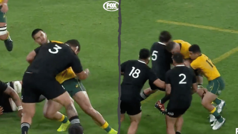 Double Red Card Drama As Australia Pull Off Shock Against All Blacks