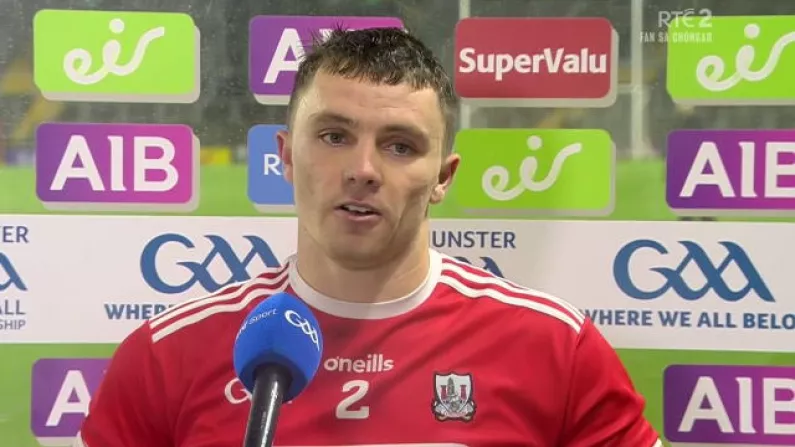'It's Been A Long Road For Me. I'm Grateful To Be Out There Playing For Cork'