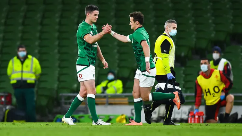 Johnny Sexton Offers Injury Update After Limping Off During Wales Game