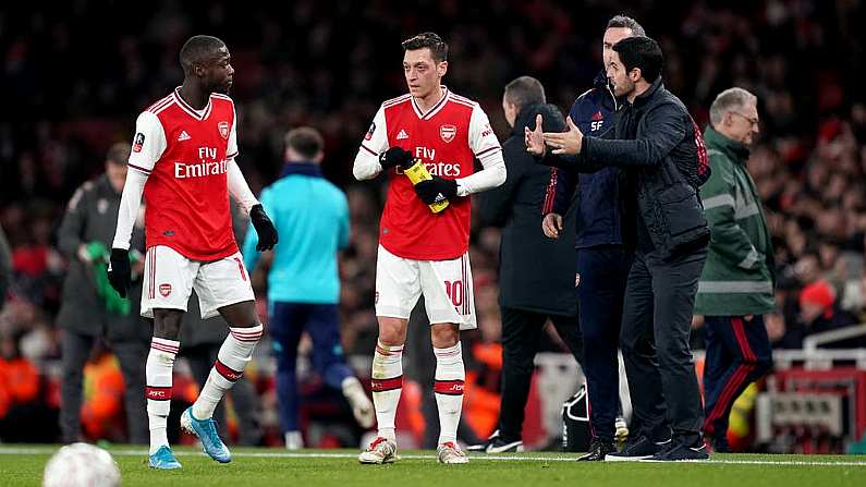 Mikel Arteta Labels Nicolas Pepe’s Behaviour ‘Unacceptable’ And Raises Concerns