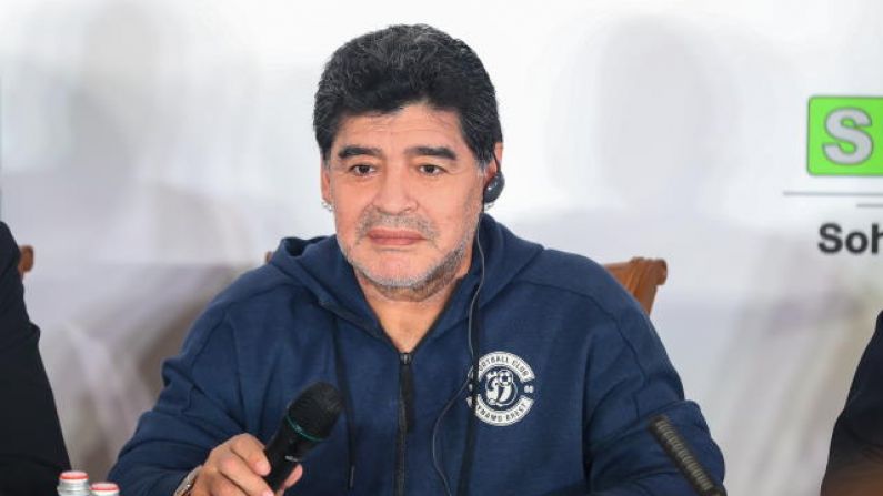 Argentina Legend Diego Maradona Dies Aged 60