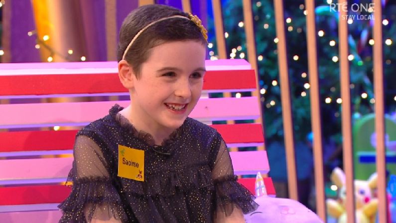 Saoirse Captures The Heart Of The Nation On The Late Late Toy Show