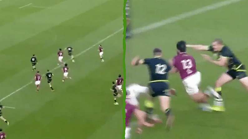 Watch: Georgia Score Stunning Breakaway Try Against Ireland