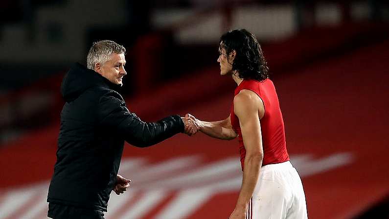 Solskjaer Praises ‘Top-Class’ Edinson Cavani After Man Utd Beat Saints