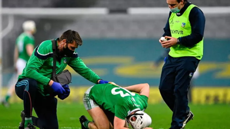 'He Took A Heavy Hit' - Limerick's Aaron Gillane Rated '50/50' For All-Ireland Final
