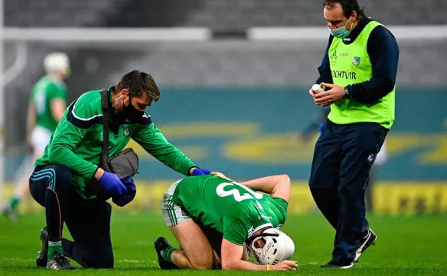 aaron gillane injury all-ireland final limerick waterford