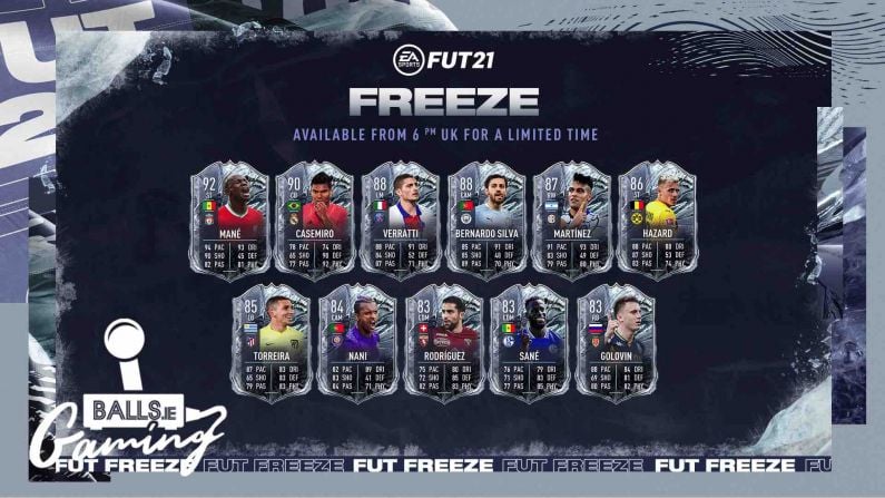 FUT Freeze Sees Top FIFA 21 Stars Given Positional Switches