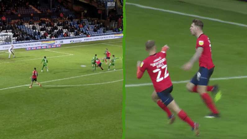 Watch: James Collins Nets Stunning Hat-Trick For Luton Town